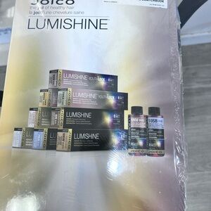 Joico Lumishine Hair Color Kit - Gold and Black Accents
